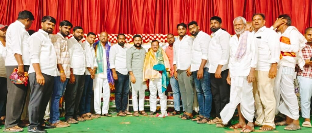 టీపీసీసీ ఉపాధ్యక్షుడు పట్లోళ్ళ సంగమేశ్వర్ సన్మానించిన నాయకులు 1 IMG 20250618 185508