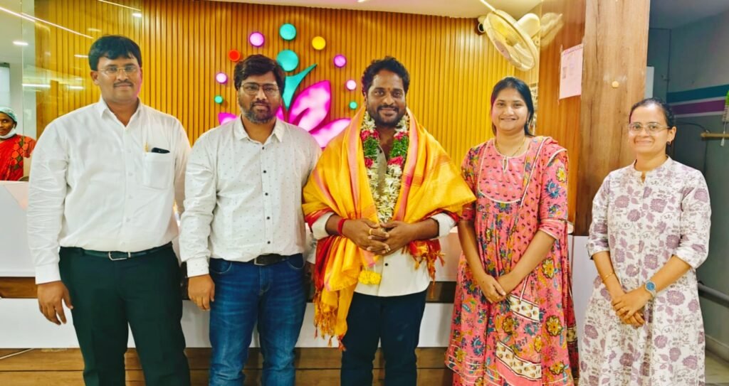 చిన్నా ముదిరాజ్కు మెడి స్టార్ హాస్పటల్ తరఫున సన్మానం 1 IMG 20250627 193201